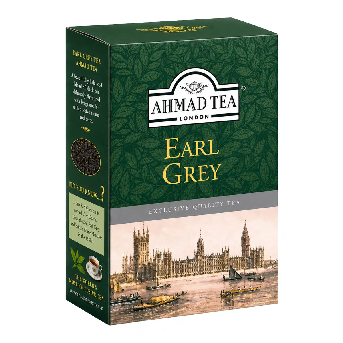 Produktbilde: Ahmad Tea Earl Grey 500 g – løsvektete med ekte bergamott | Shirdell.no