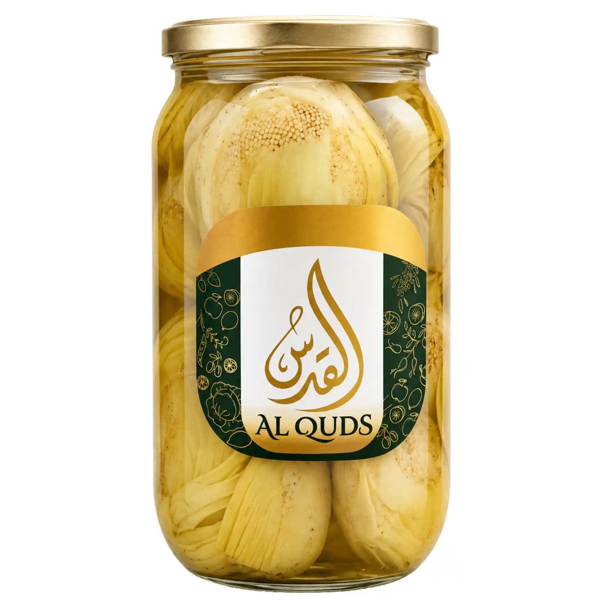 Produktbilde: Al Quds Artiskokk 1 kg – Premium kronartskokker i biter | Shirdell.no