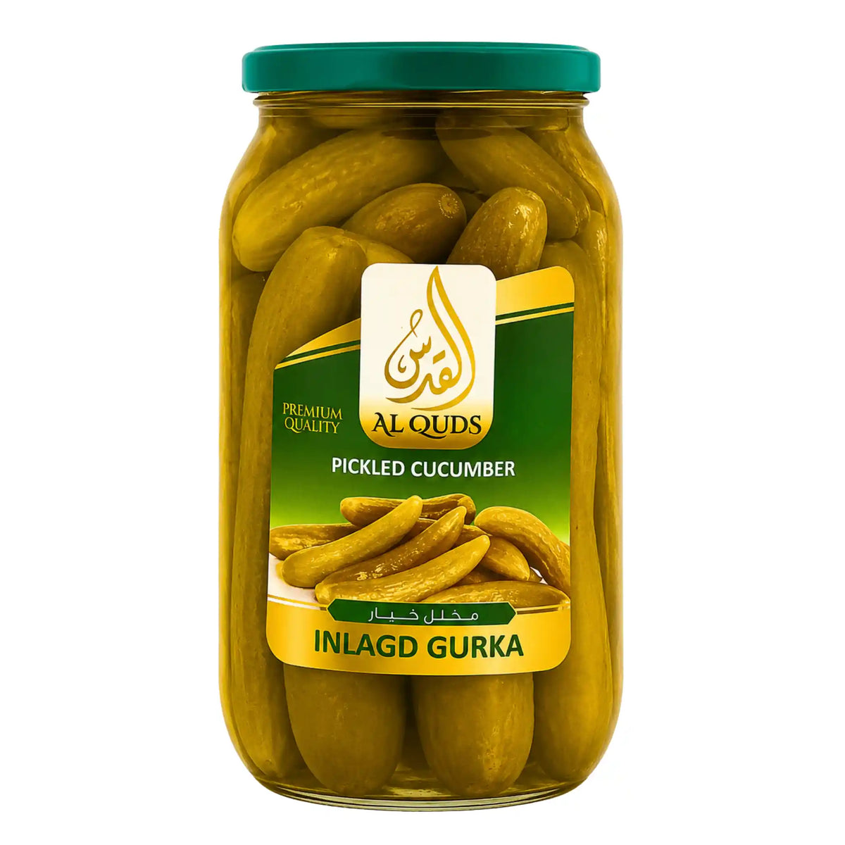 Al Quds Innlagt Agurk 1kg – produktbilde hos Shirdell.no