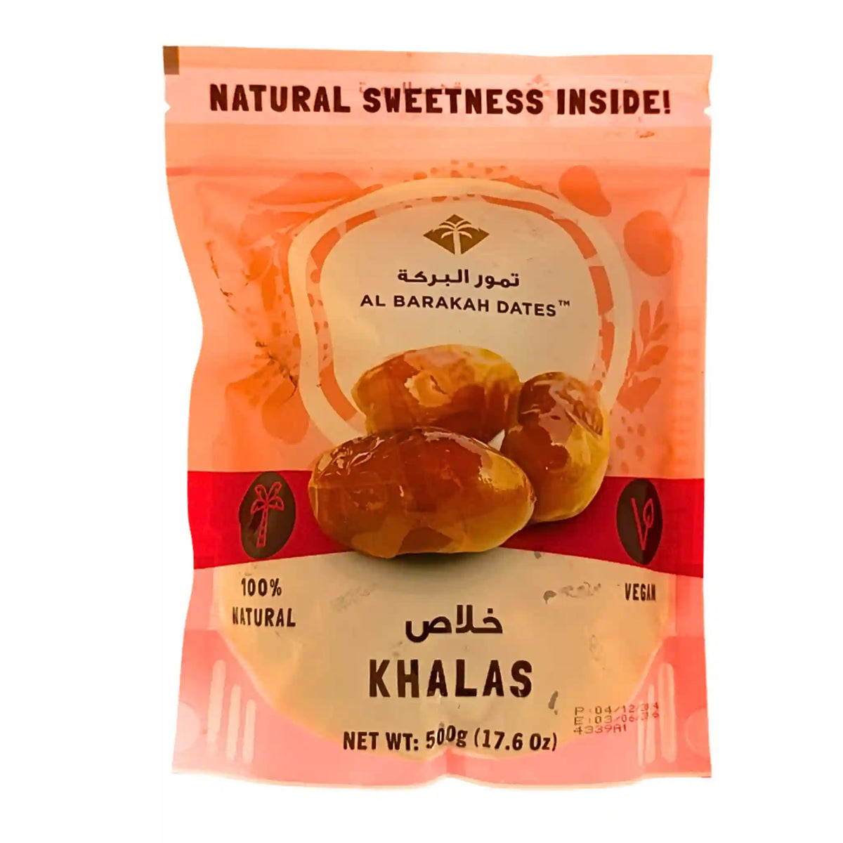 Produktbilde: Khalas Dadler Albarakah 500 g – Mellomøstens gylne karamell | Shirdell.no