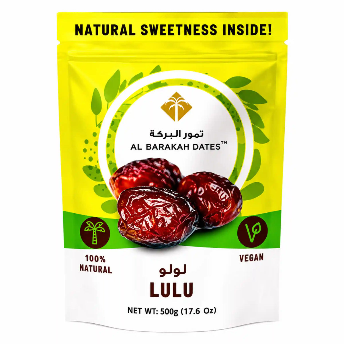 Produktbilde: Lulu Dadlar Albarakah 500 g – Naturlig sødme fra Midtøsten | Shirdell.no