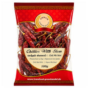 Produktbilde: Annam Rød Chili 100g – Hele tørkede røde chilifrukter | Shirdell.no