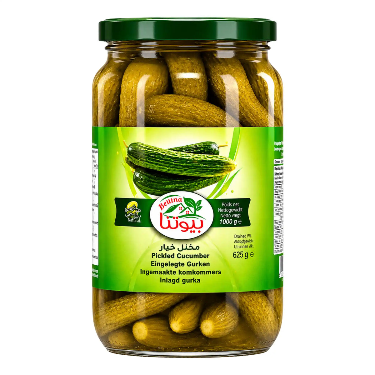 Beutna Inlagd Gurka 1kg – produktbilde hos Shirdell.no