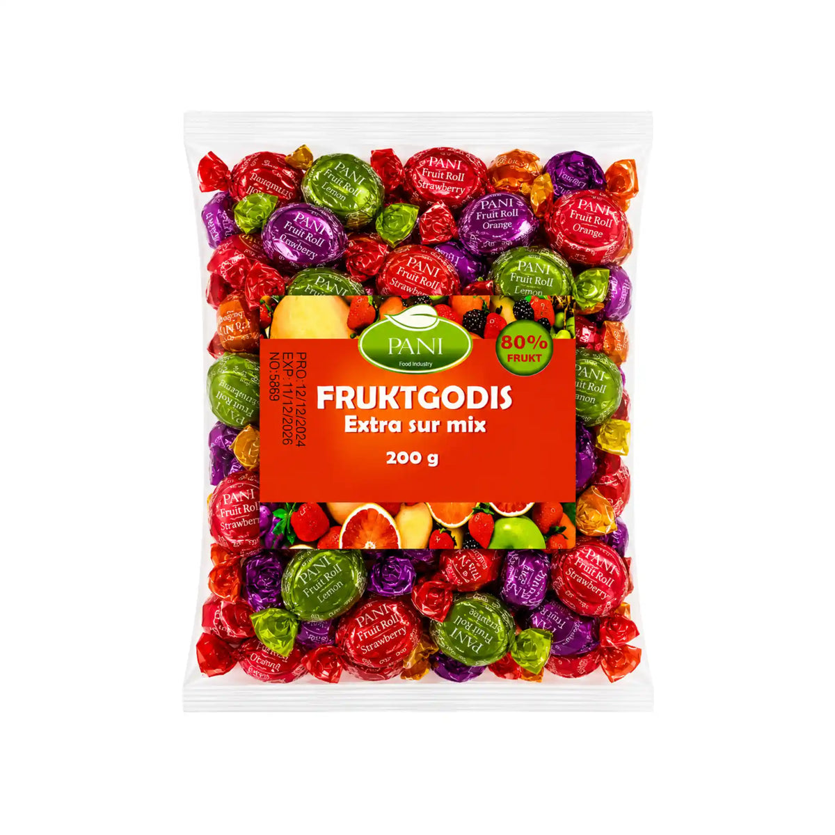 Produktbilde: Lavashak Torsh Extra Sur PANI 200g | Persisk Surt Godis | Shirdell.no