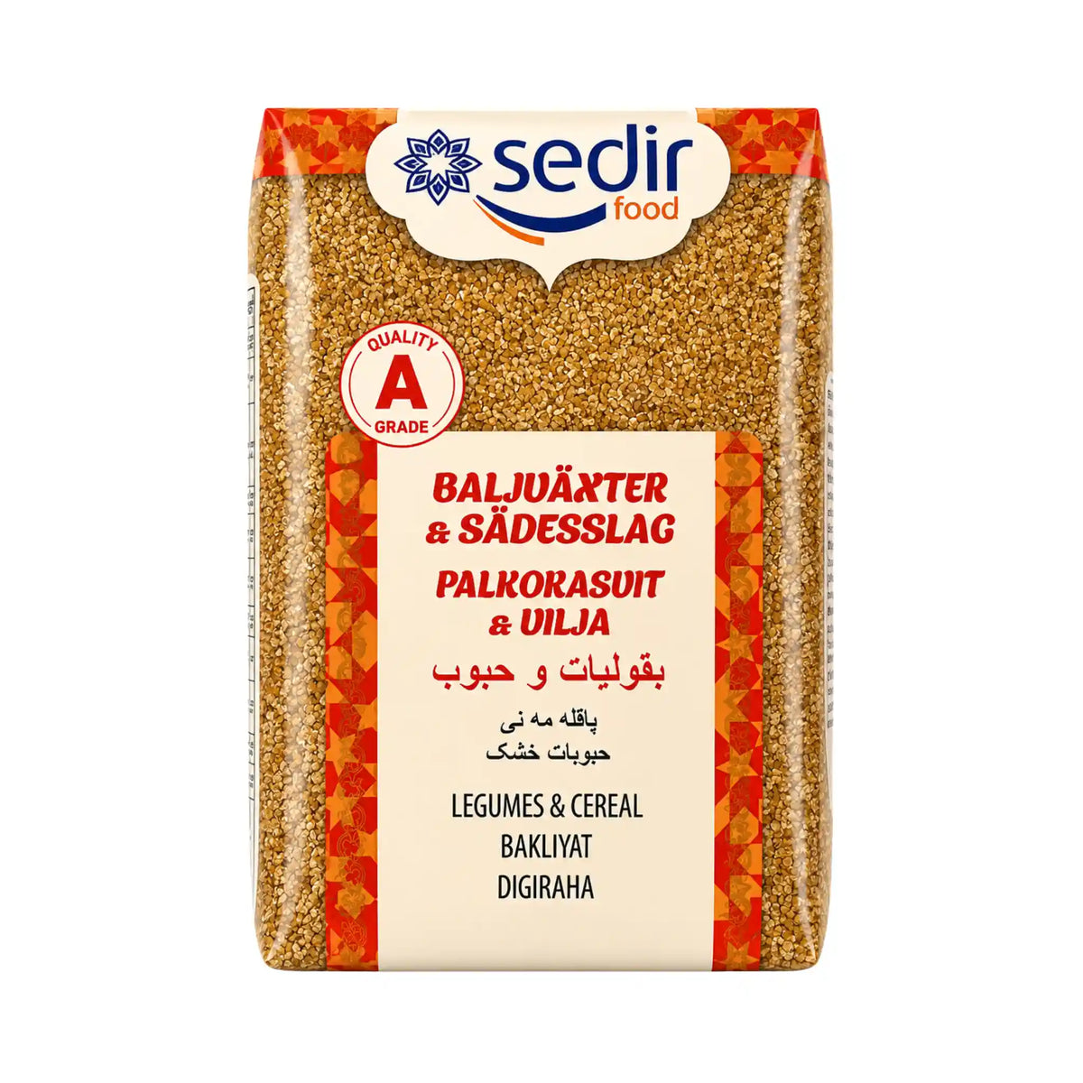 Fin brun bulgur Sedir 800 g – produktbilde hos Shirdell.no