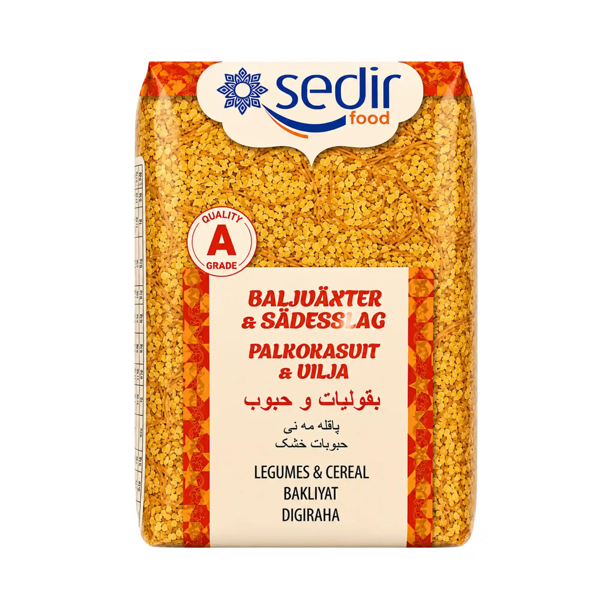 Bulgur medium med vermicelli Sedir 800 g – produktbilde hos Shirdell.no