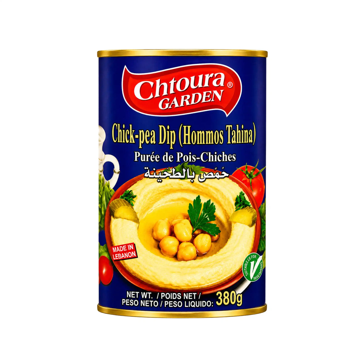 Hommus Tahina Chtoura 430g – produktbilde hos Shirdell.no