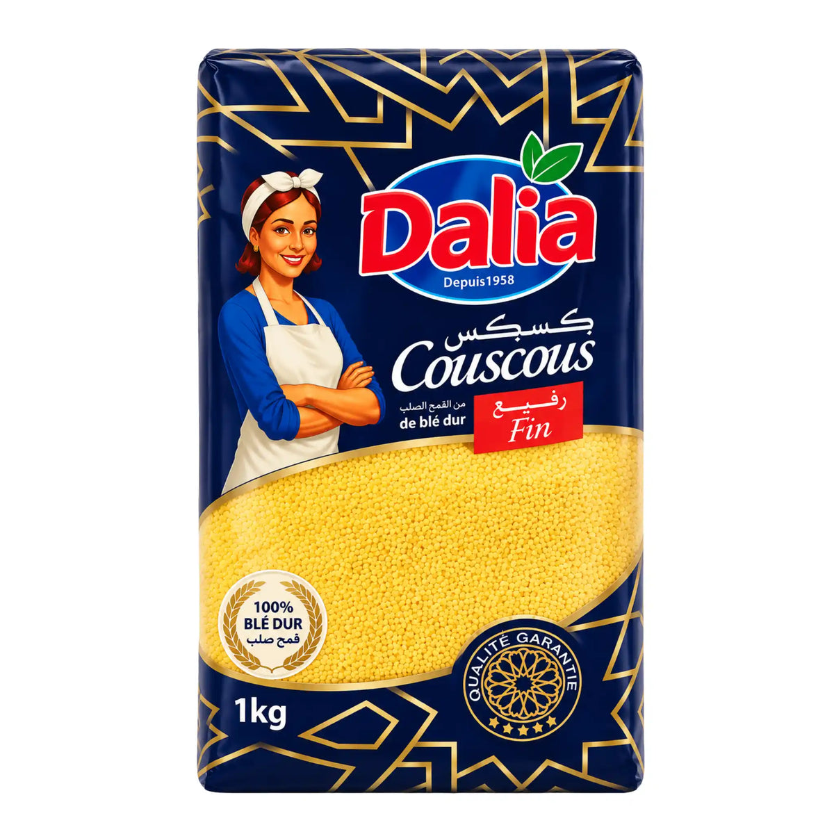 Dalia fin couscous 1 kg – produktbilde hos Shirdell.no