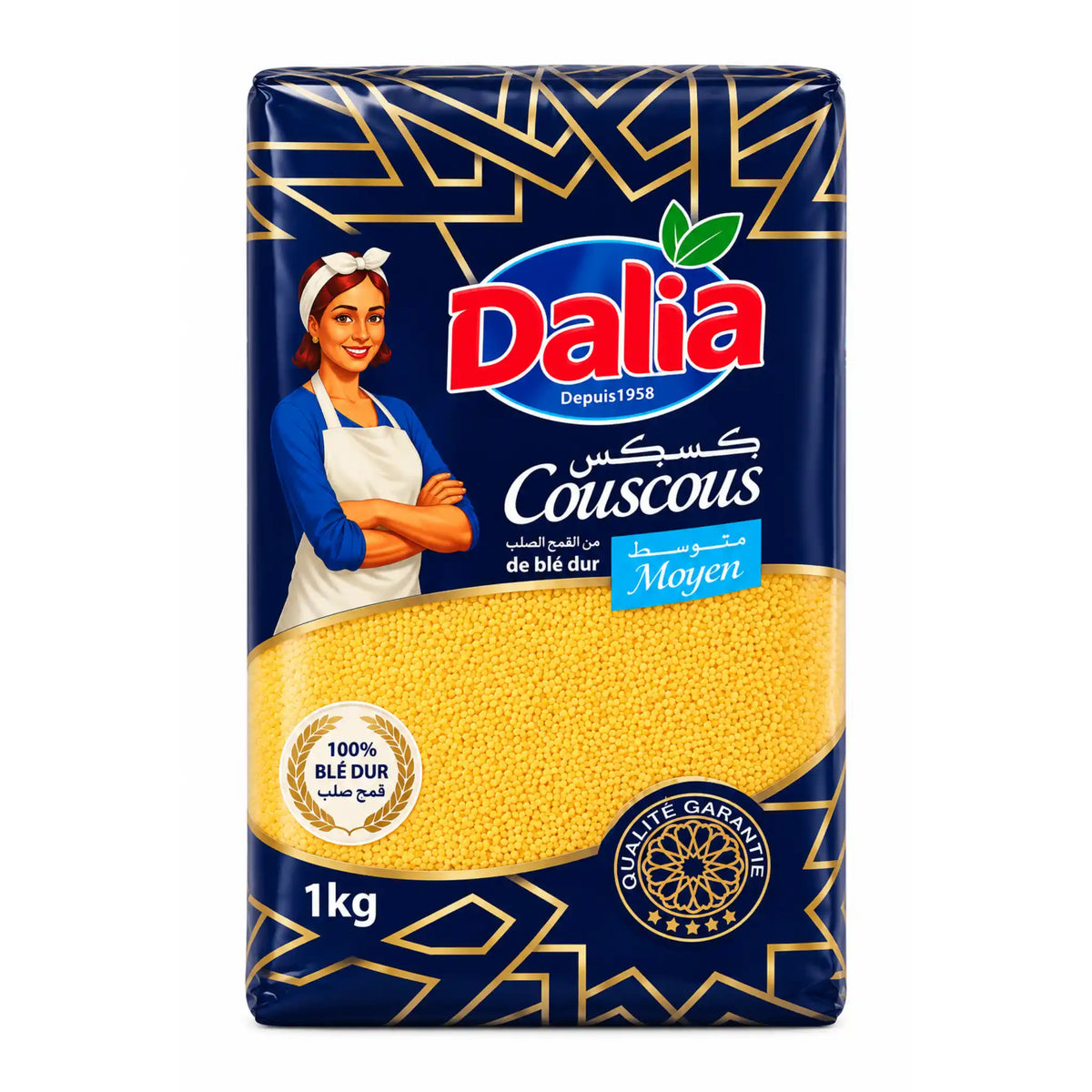 Dalia medium couscous 1 kg – produktbilde hos Shirdell.no