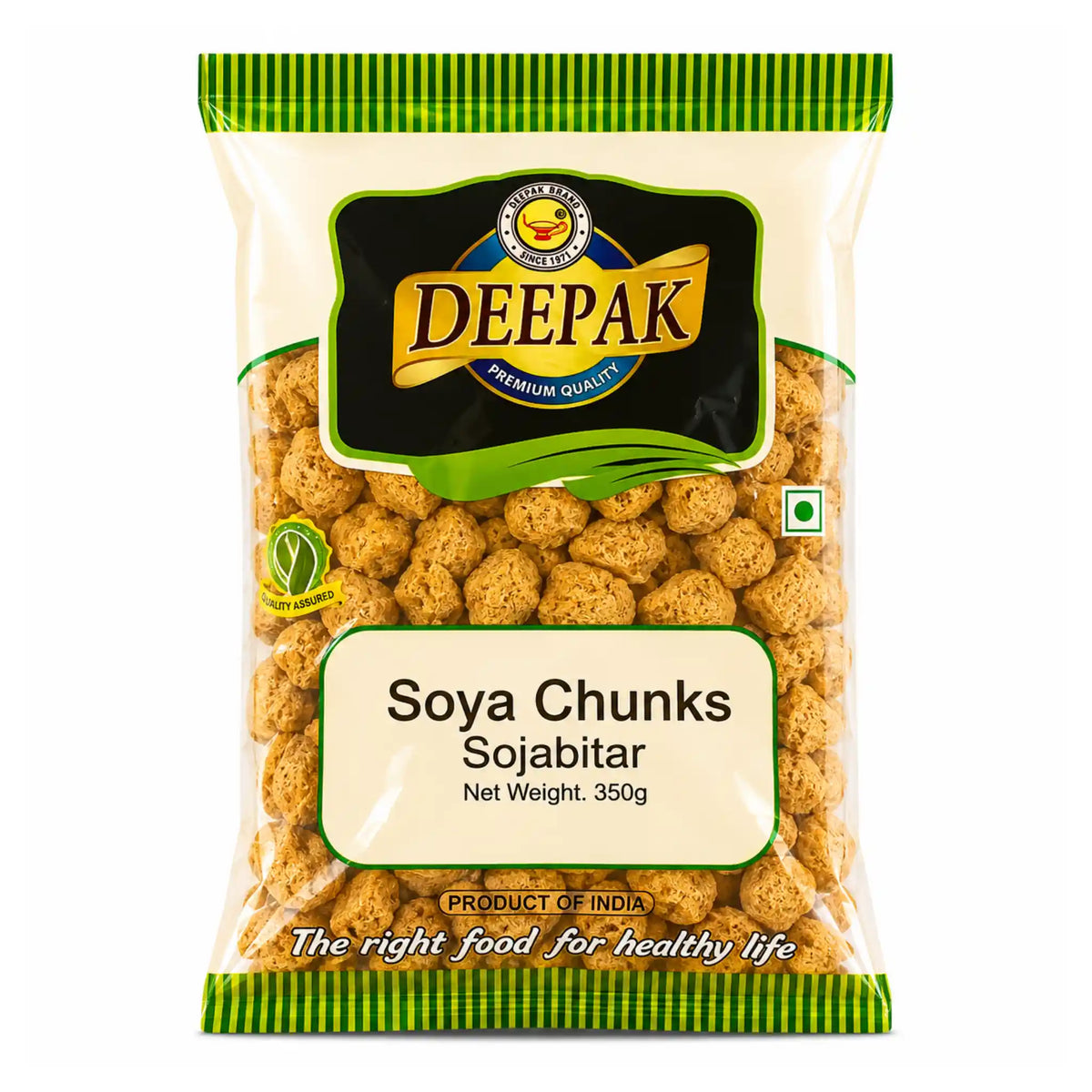Deepak soyabiter 350 g – produktbilde hos Shirdell.no