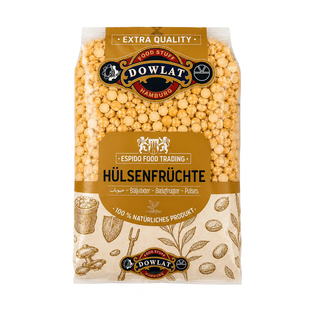 Dowlat Delte Kikerter 1 kg (Lappeh) – kjøp hos Shirdell.no