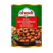 Al Wadi Foul Moudammas Kokte Hestebønner 860g – Traditonella Arabiska Bønner – kjøp hos Shirdell.no