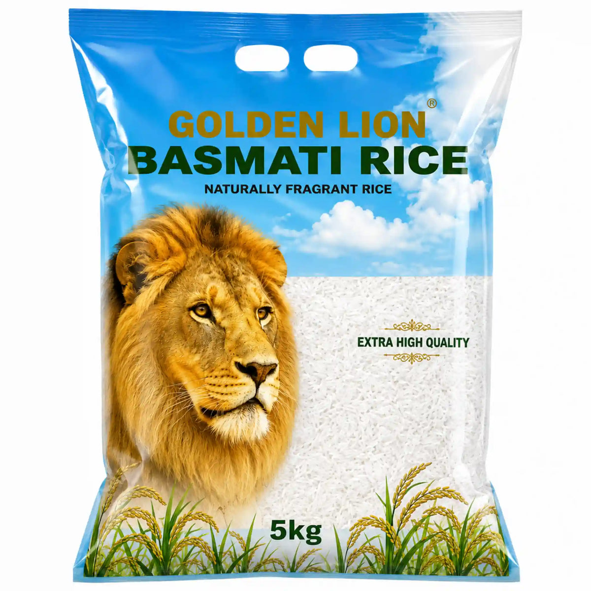 Golden Lion® Basmatiris 5 kg – basmatiris hos Shirdell.no