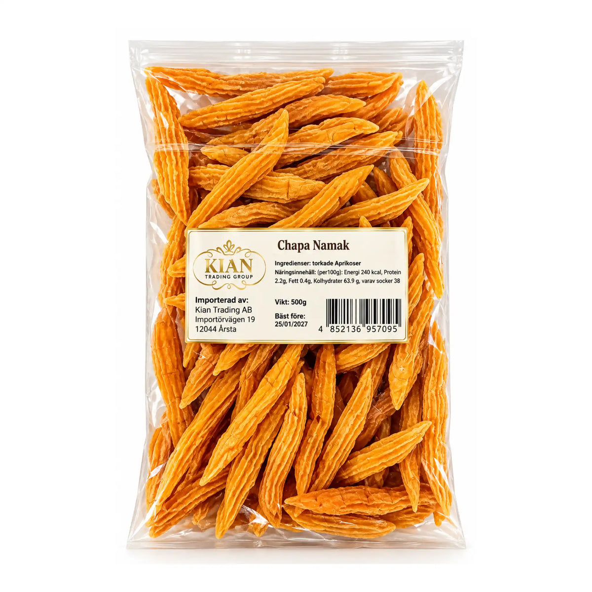 Chapa Namak Tørkede Aprikoser Pasta 500g – Søt & Sur Delikatesse