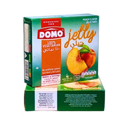 Produktbilde: DOMO Jelly Fersken 85g | Sød & Frisk Gelédessert | Shirdell.no