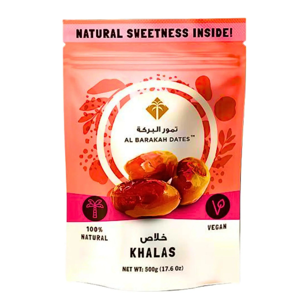 Produktbilde: Khalas Dadler Albarakah 500 g – Mellomøstens gylne karamell | Shirdell.no