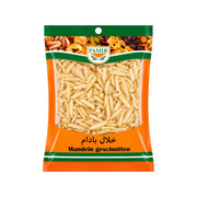 Produktbilde: Khelal Badom Pamir 100g – Kuttete mandler | perfekt for ris og bakverk | Shirdell.no