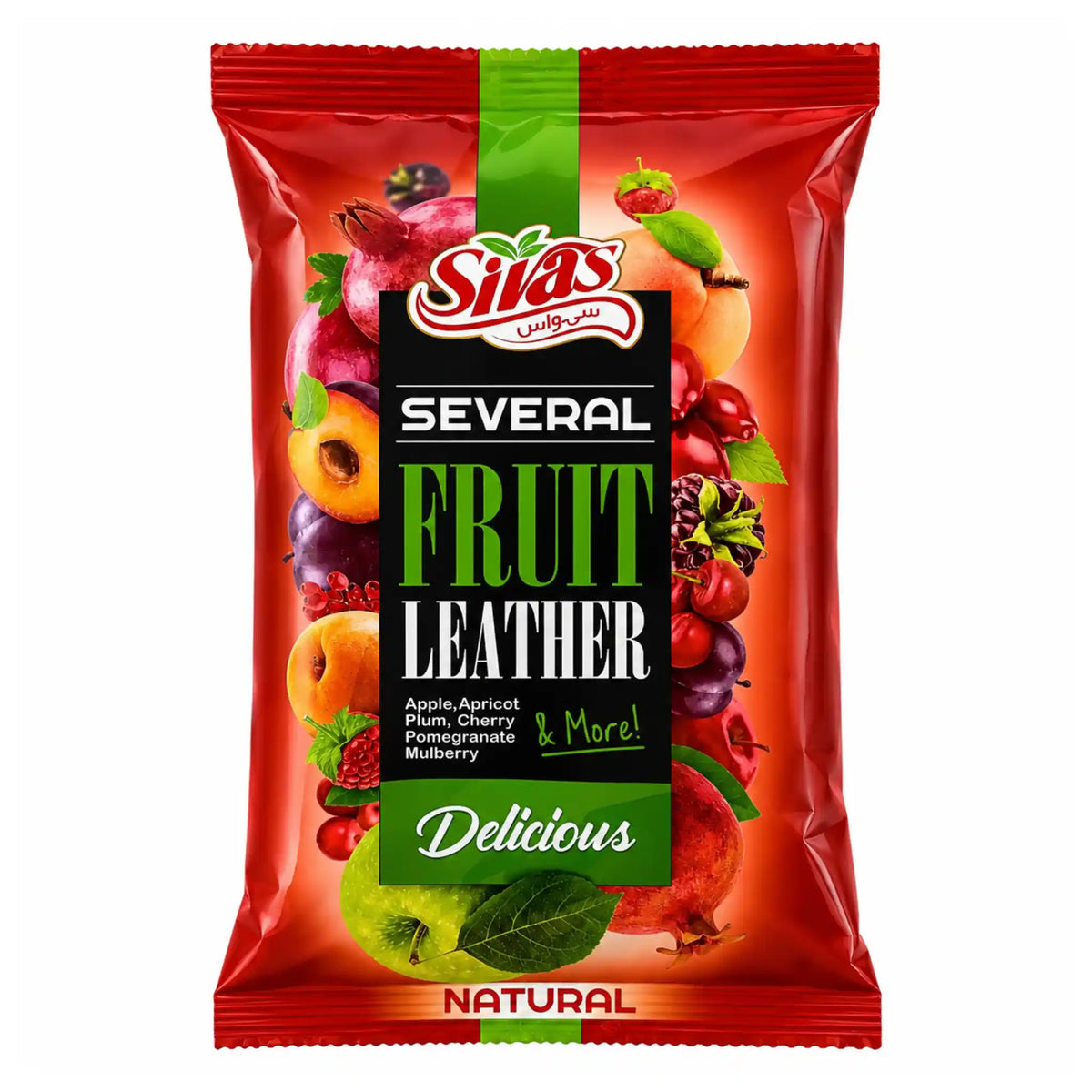 Produktbilde: Sivas Lavashak Paziraee 300g – persisk syrlig fruktgodis | Shirdell.no