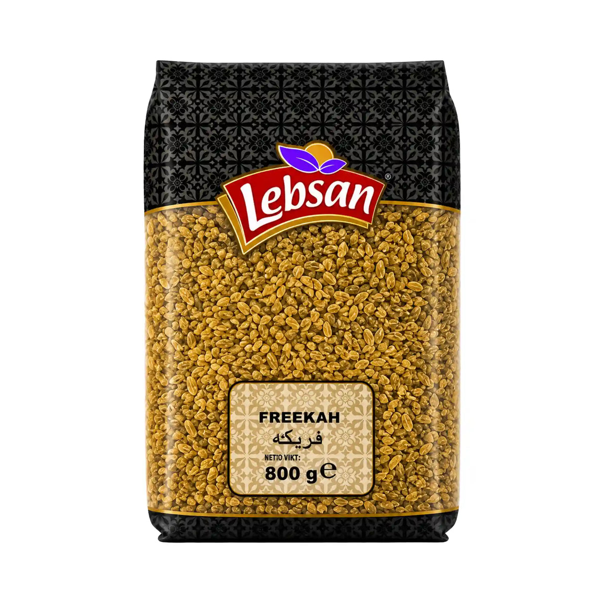 Lebsan Freekeh 800g – Ristet Grönvete – kjøp hos Shirdell.no