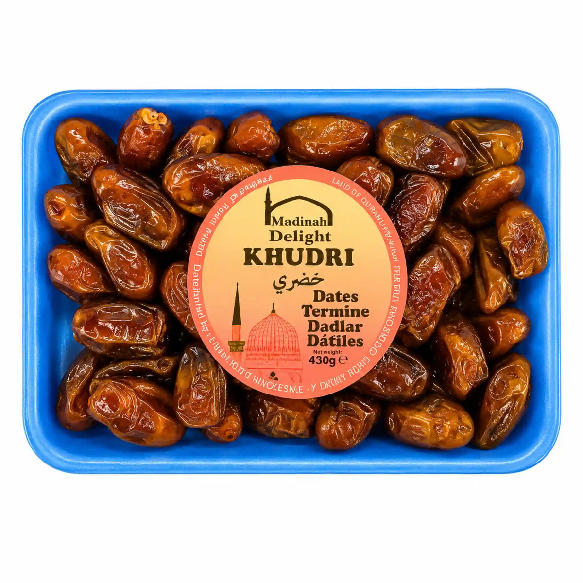 Produktbilde: Madina Delight Khudri Dadler 430g | Naturlig gode og prisverdige | Shirdell.no