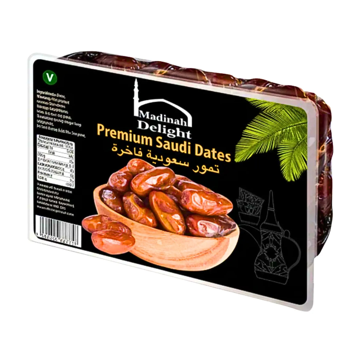 Produktbilde: Madina Delight Premium Dadler 450g | Håndplukket Lukskvalitet | Shirdell.no