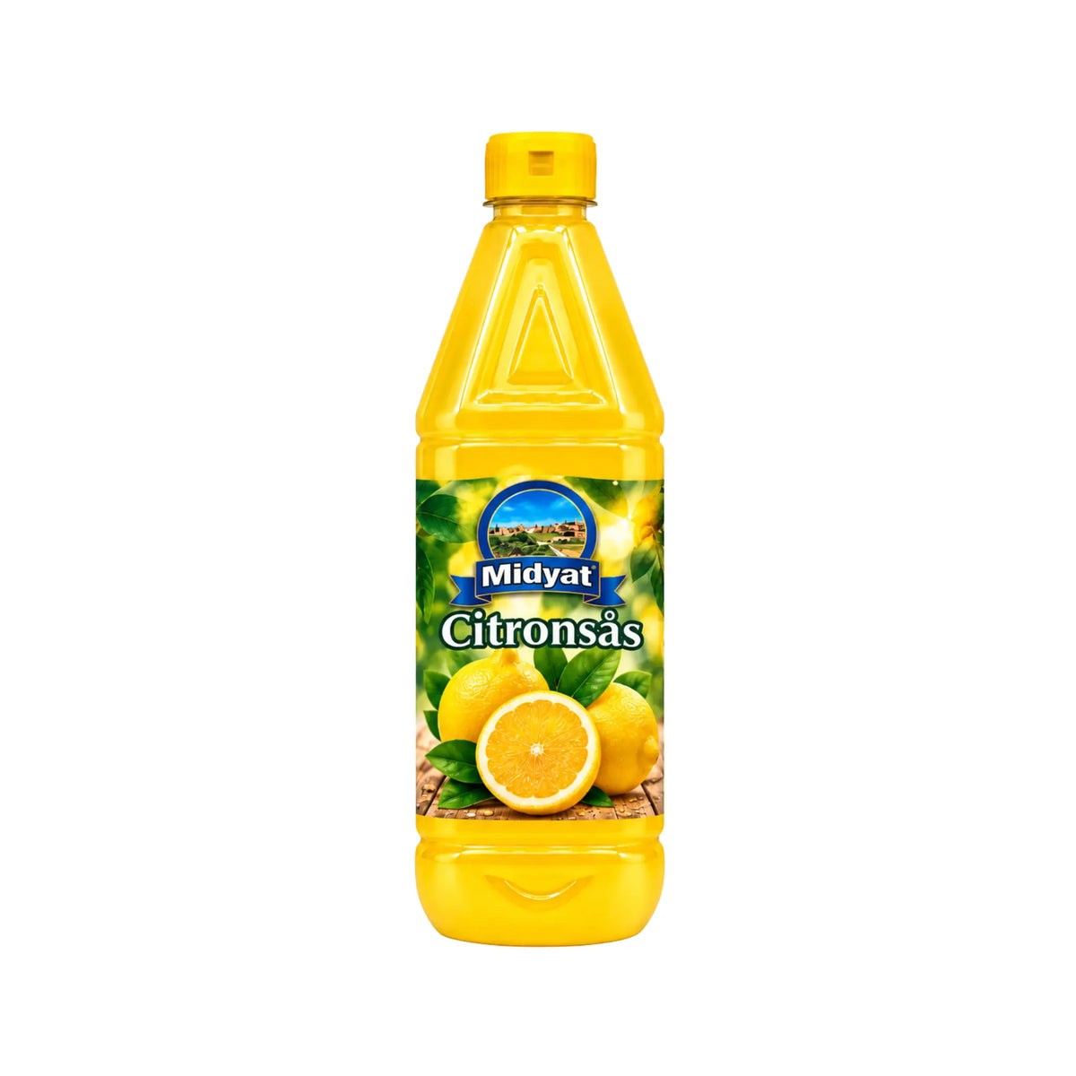 Produktbilde: Midyat sitronsaft 720 ml – Smaksrik sitronsaft til matlaging og dressing | Shirdell.no