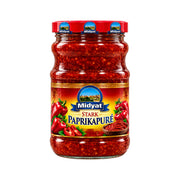 Produktbilde: Midyat Paprikapuré Stark 720g – Het Turkisk Biber Salçası for Matlaging | Shirdell.no