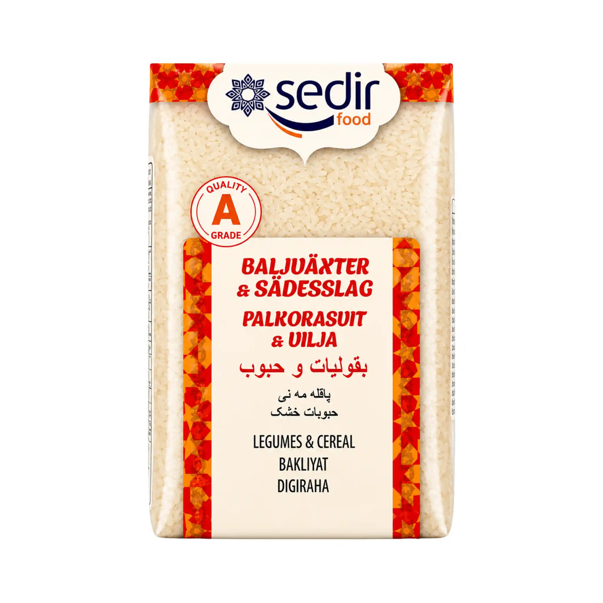 Rundkornet ris Sedir 800 g – rundkornet ris hos Shirdell.no