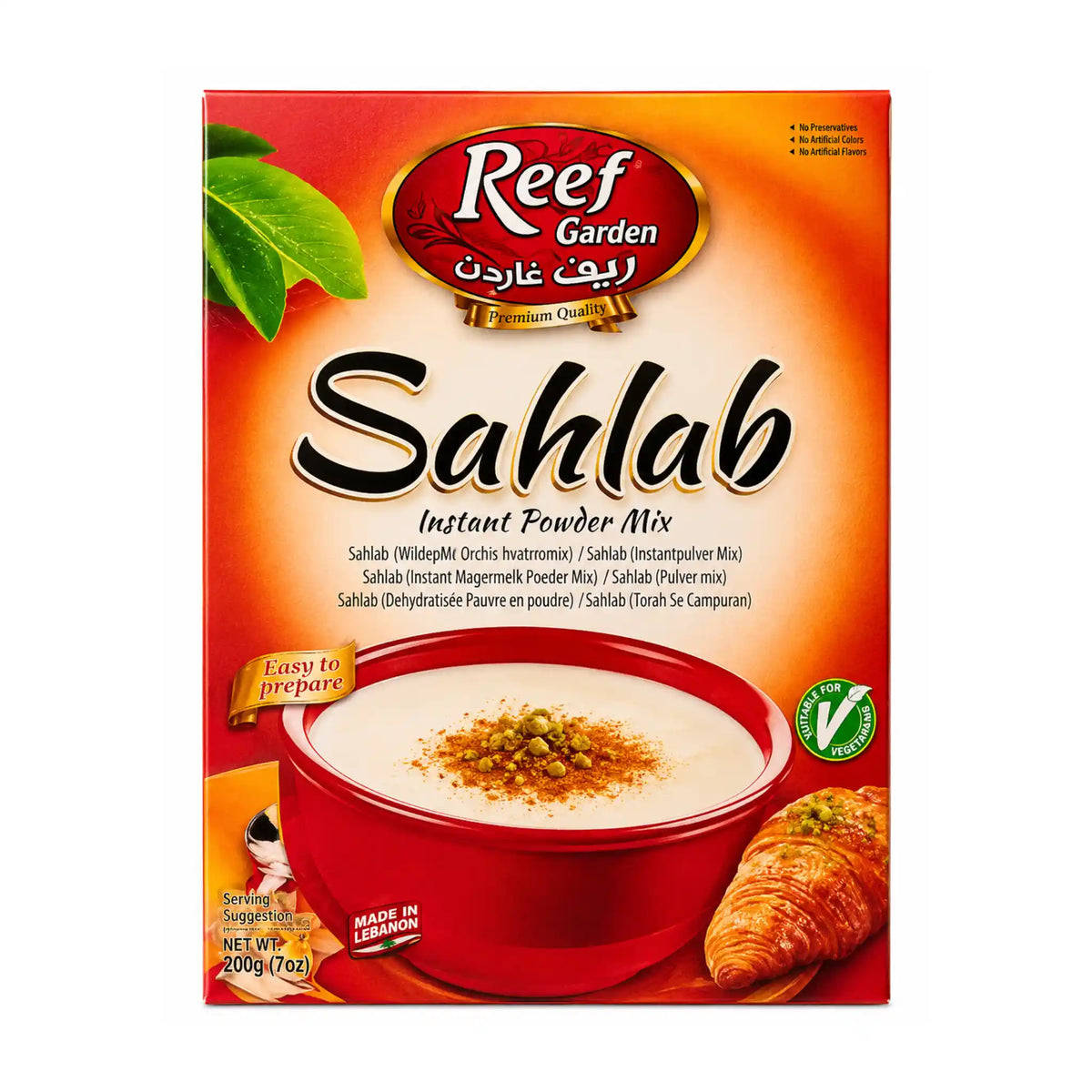 Sahlab Reef Garden 200g – Tradisjonell & Varmende Østerlandsk Drikke – produktbilde hos Shirdell.no