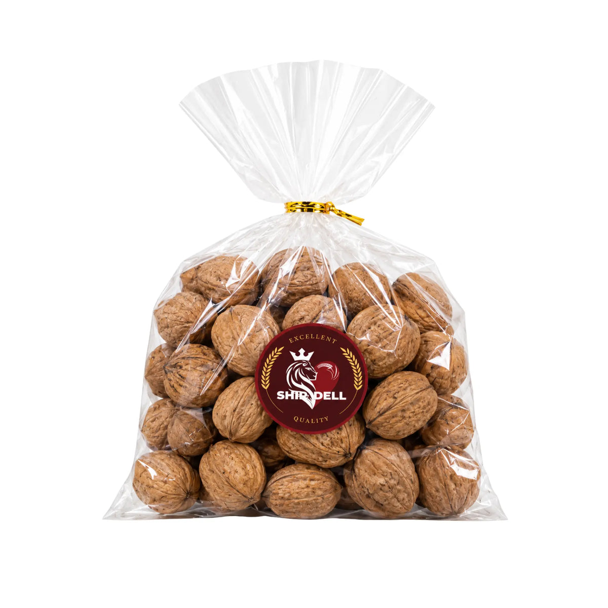 Produktbilde: Shirdell Valnøtter med Skall Chandler Chile 1kg – Chilenske Premiumnøtter | Shirdell.no