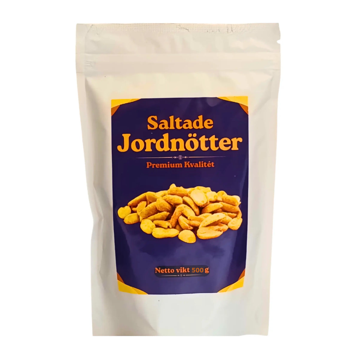 Produktbilde: Shirdell Saltede Jordnøtter 500g – Sprøt Premiumkvalitet med perfekt Saltet | Shirdell.no