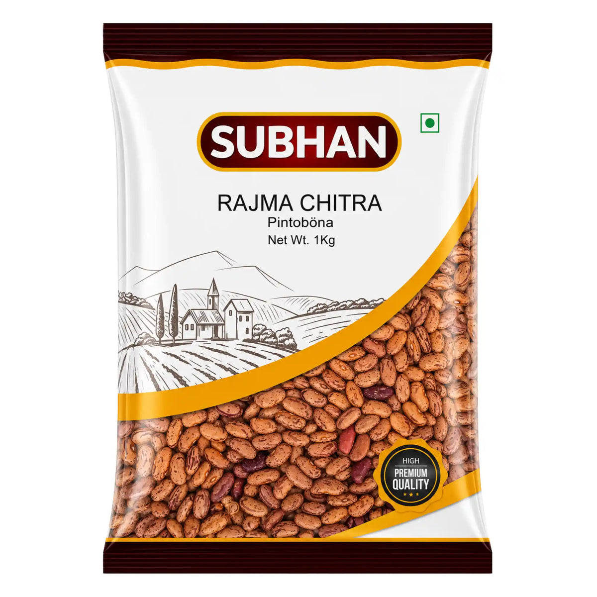 Subhan Rajma Chitra-bønner 1kg - Utløpt dato med garanti – kjøp hos Shirdell.no