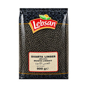Svarte belugalinser Lebsan 900 g – produktbilde hos Shirdell.no