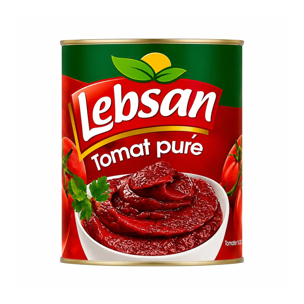 Produktbilde: Tomatpuré Lebsan 830g – Fyldig smak av solmodne tomater | Shirdell.no