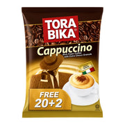 Tora Bika Cappuccino med Sjokoladestrø (20 + 2 Gratis) – kjøp hos Shirdell.no