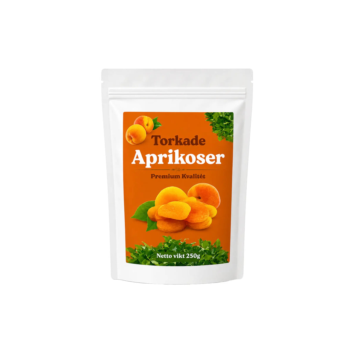 Produktbilde: Shirdell Tørkede Aprikoser Ukrainsk 250g – Saftige & Naturlig Søte | Shirdell.no