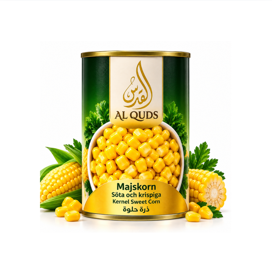 Al Quds Maiskorn Sweet 400g – kjøp hos Shirdell.no