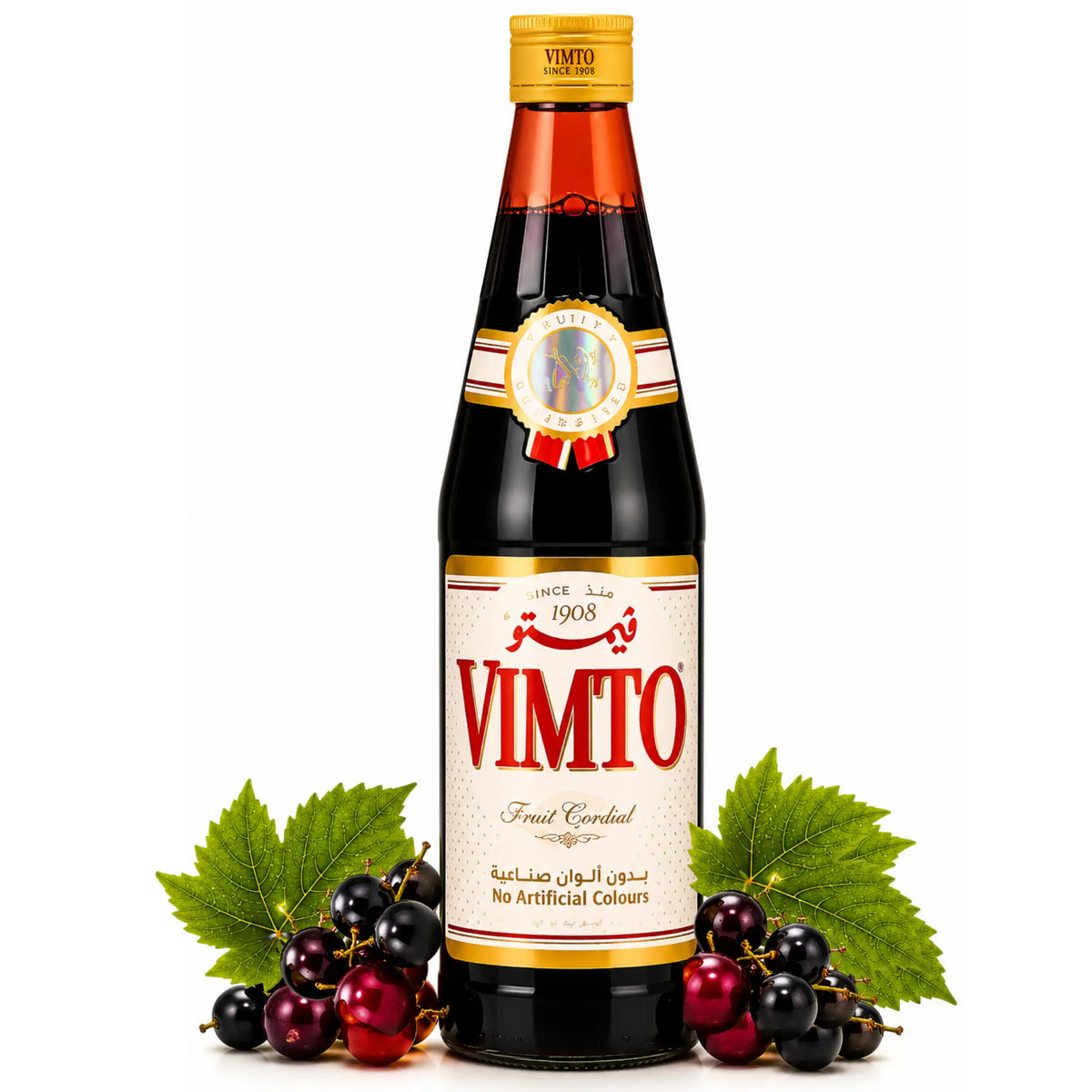 Produktbilde: Vimto 710ml – Klassisk fruktdrikk populær under Ramadan | Shirdell.no